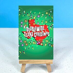 A Doublewide, Texas Christmas Play Memorabilia Refrigerator Fridge Locker Magnet